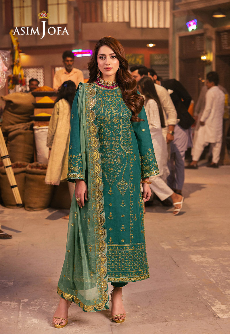 Asim Jofa | Chamkeli Formals 24 | AJKK-27 - Pakistani Designer Dress - by Asim Jofa | Type: Formal - 100% Original at Saira Sultan