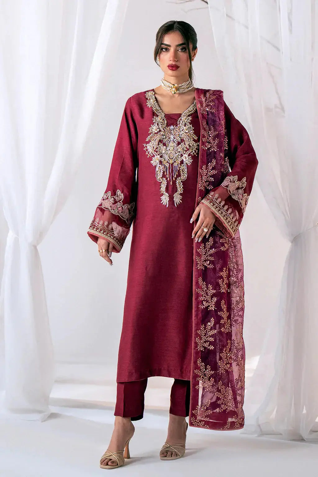 Ajr Couture | Luxe Pret Eid Drop | Starry - Pakistani Designer Dress - by AJR Couture | Type: Luxury - 100% Original at Saira Sultan