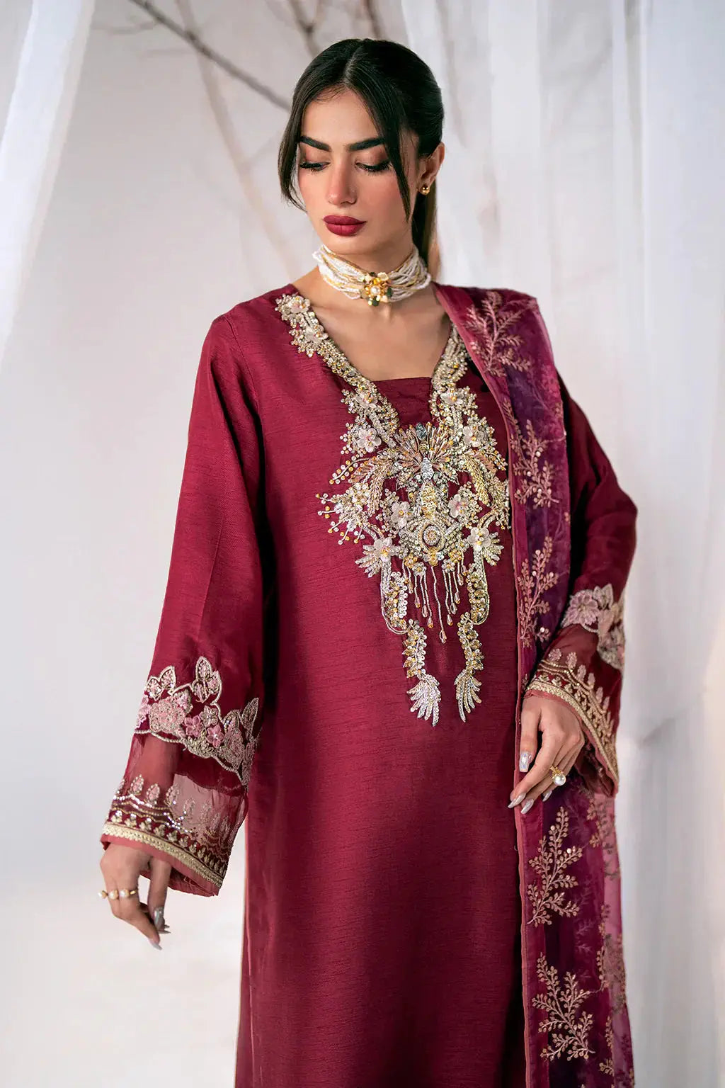 Ajr Couture | Luxe Pret Eid Drop | Starry - Pakistani Designer Dress - by AJR Couture | Type: Luxury - 100% Original at Saira Sultan