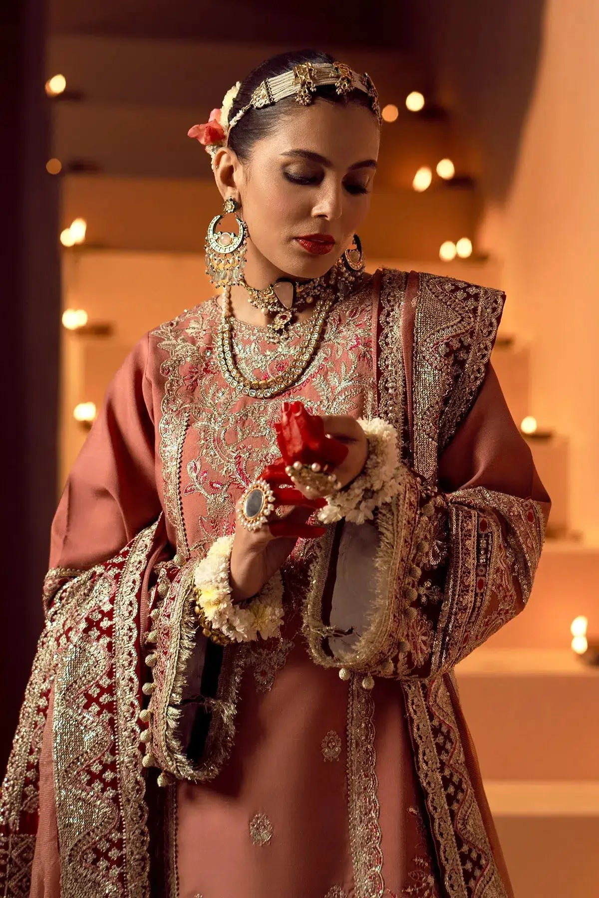 AJR Couture | Mushk The Silk Edit | Sawan - Pakistani Designer Dress - by AJR Couture | Type: Bridal - 100% Original at Saira Sultan