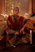 AJR Couture | Mushk The Silk Edit | Gulab - Pakistani Designer Dress - by AJR Couture | Type: Bridal - 100% Original at Saira Sultan
