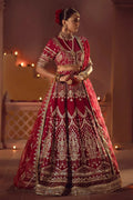 AJR Couture | Mushk The Silk Edit | Devdas - Pakistani Designer Dress - by AJR Couture | Type: Bridal - 100% Original at Saira Sultan
