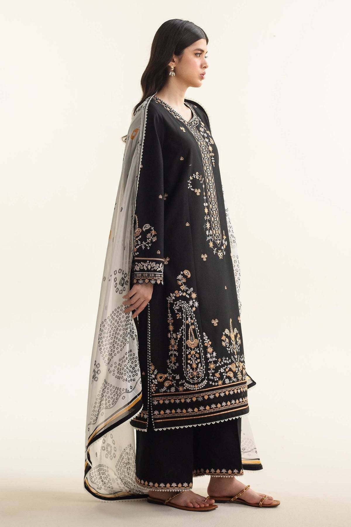 Zara Shahjahan | Coco Lawn Vol 2 | ARELA-7B - Pakistani Designer Dress - by Zara Shahjahan | Type: Luxury - 100% Original at Saira Sultan