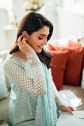 Azure | Vogue Formals | Azure Glow M Ice Blue Chiffon