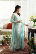 Azure | Vogue Formals | Azure Glow XL Ice Blue Chiffon