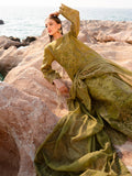 Mahnur | Sirena Luxury Lawn 25 | Adrienne Custom Size Mehndi Lawn