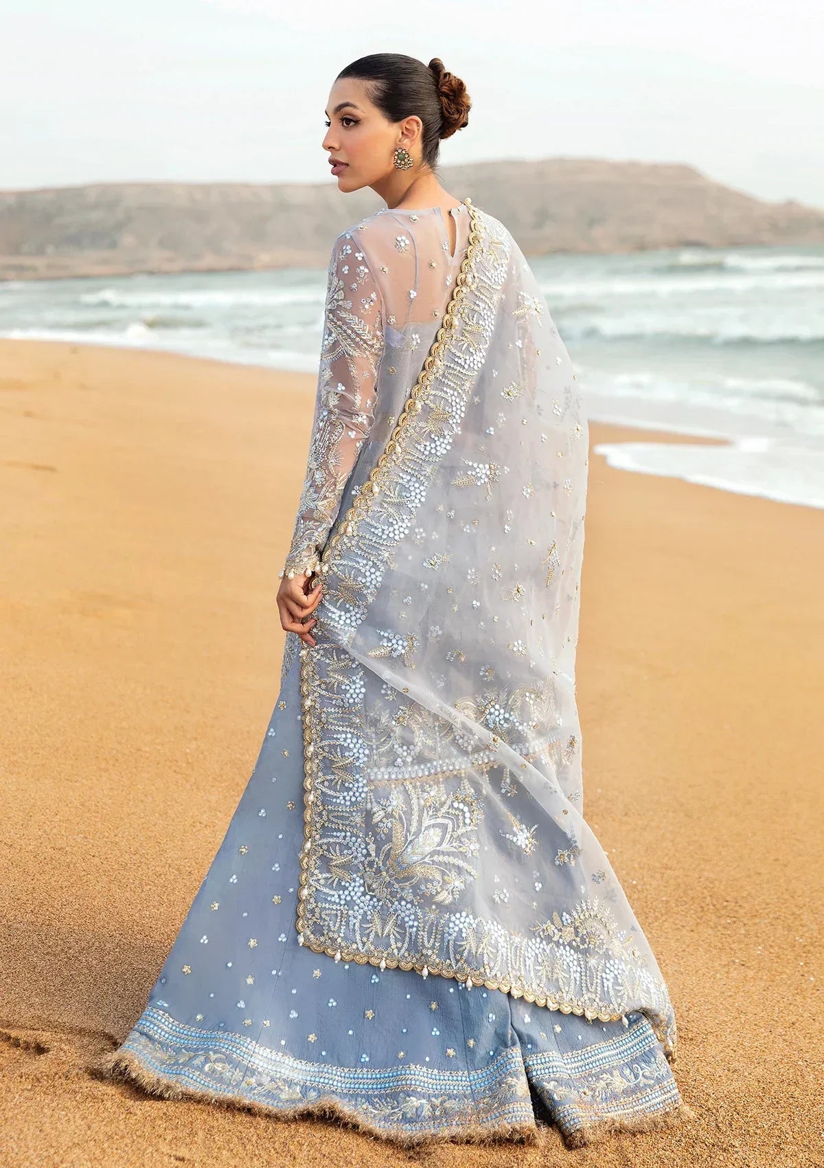 Afrozeh | Dastangoi Wedding Formal'24 | AWE-01 NASHMIA - Pakistani Designer Dress - by Afrozeh | Type: Bridal - 100% Original at Saira Sultan