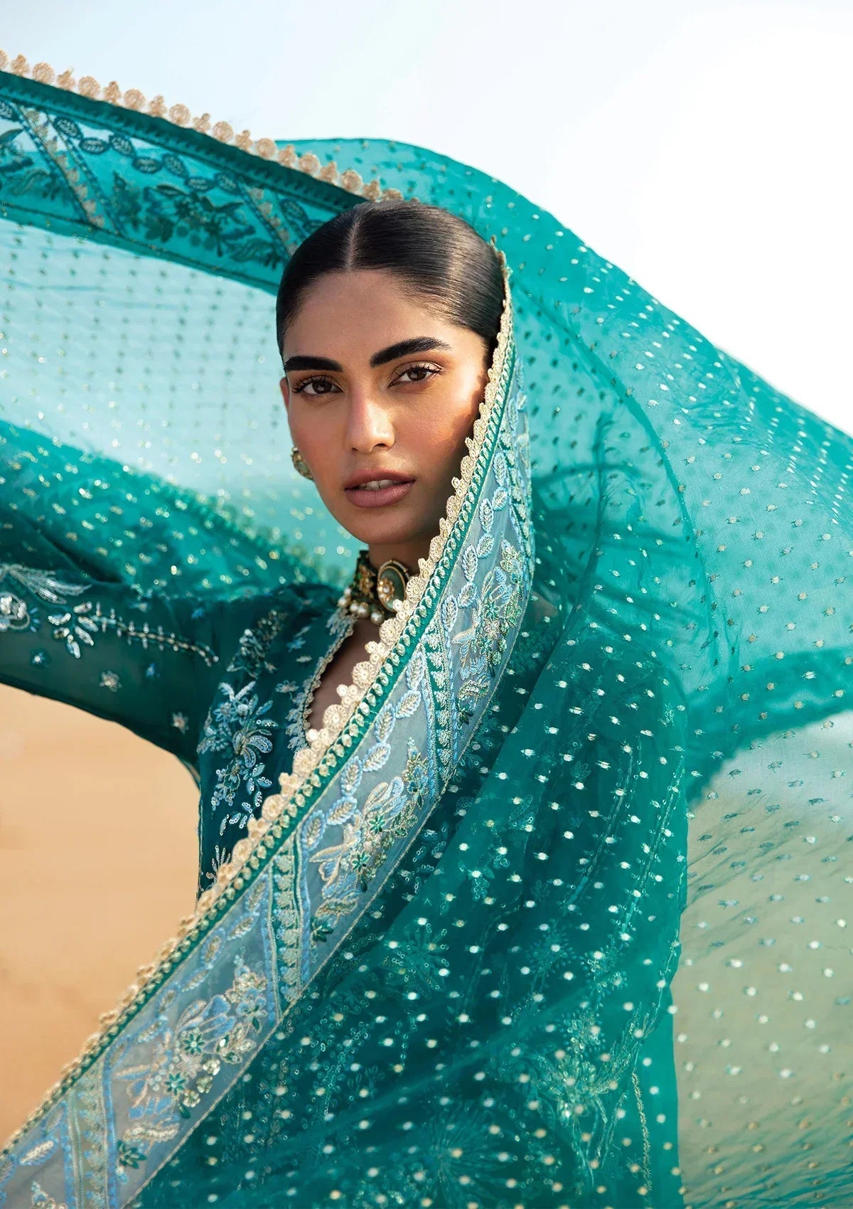 Afrozeh | Dastangoi Wedding Formal'24 | AWE-02 FIRDAUS - Pakistani Designer Dress - by Afrozeh | Type: Bridal - 100% Original at Saira Sultan