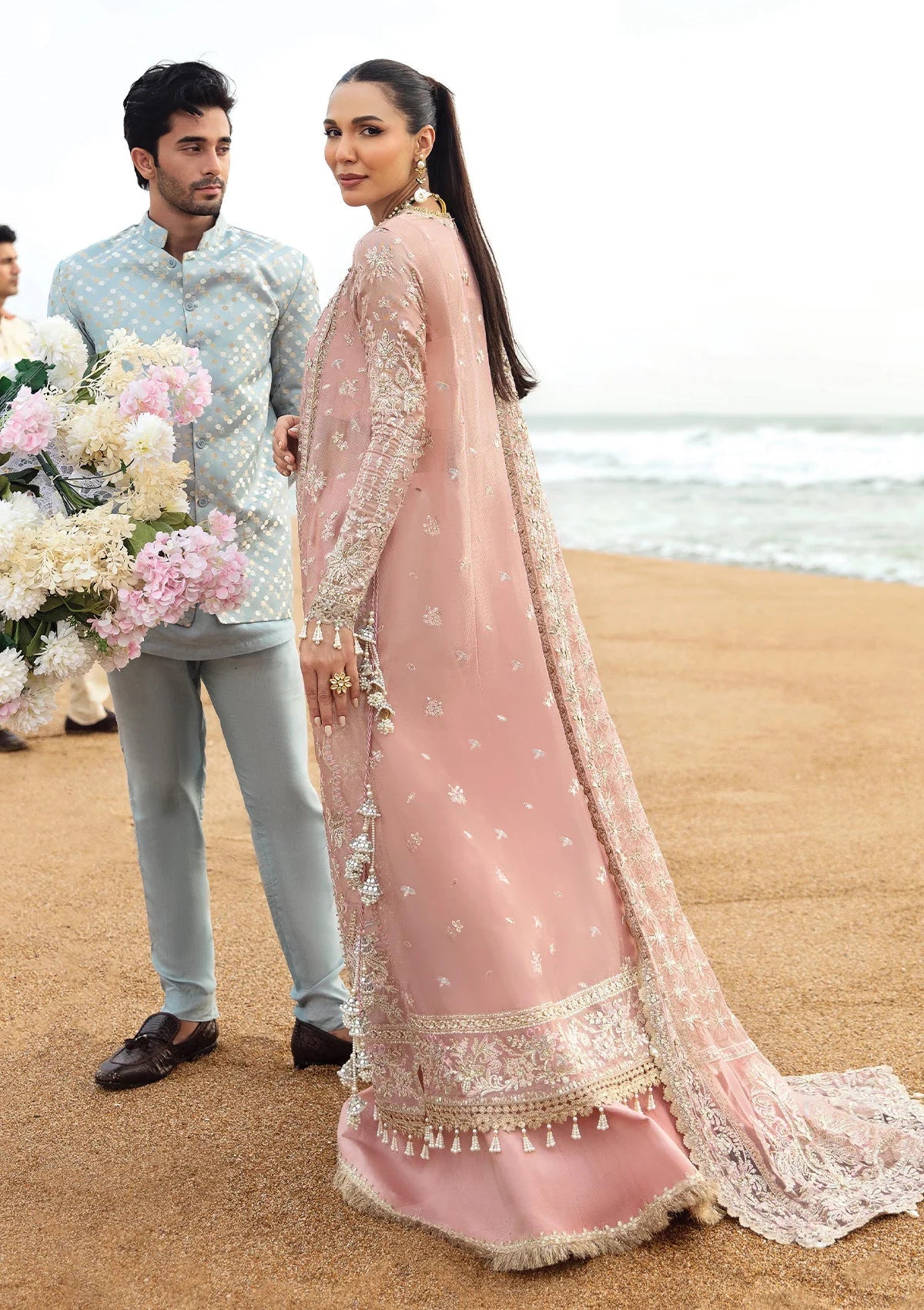 Afrozeh | Dastangoi Wedding Formal'24 | AWE-03 SHAZMA - Pakistani Designer Dress - by Afrozeh | Type: Bridal - 100% Original at Saira Sultan