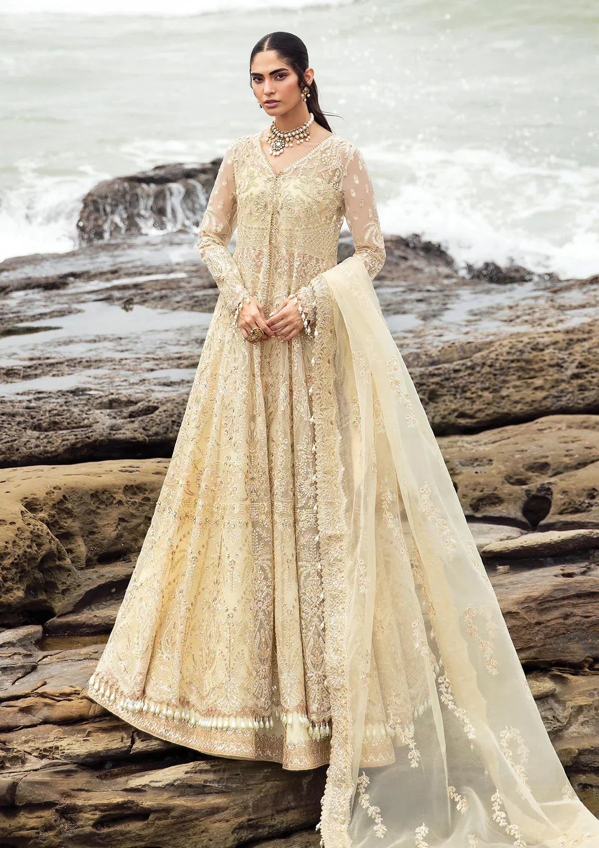 Afrozeh | Dastangoi Wedding Formal'24 | AWE-06 AROOHI - Pakistani Designer Dress - by Afrozeh | Type: Bridal - 100% Original at Saira Sultan