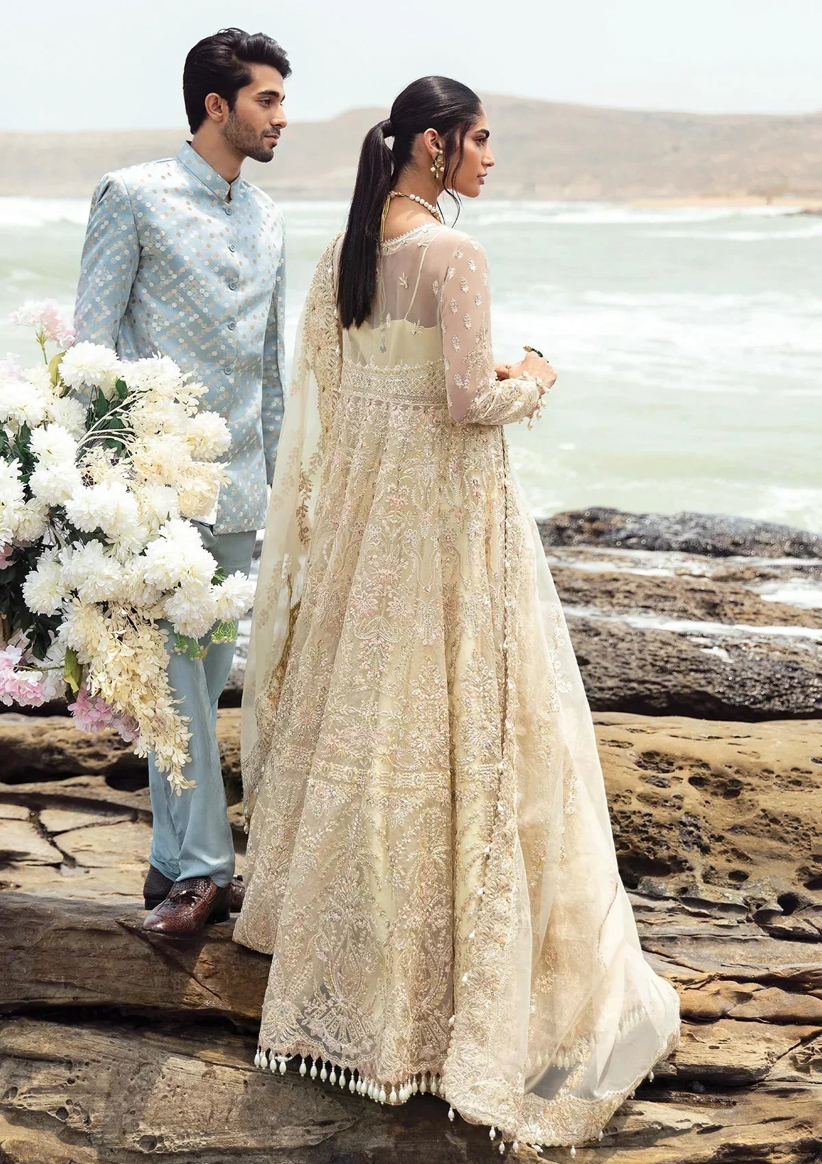Afrozeh | Dastangoi Wedding Formal'24 | AWE-06 AROOHI - Pakistani Designer Dress - by Afrozeh | Type: Bridal - 100% Original at Saira Sultan