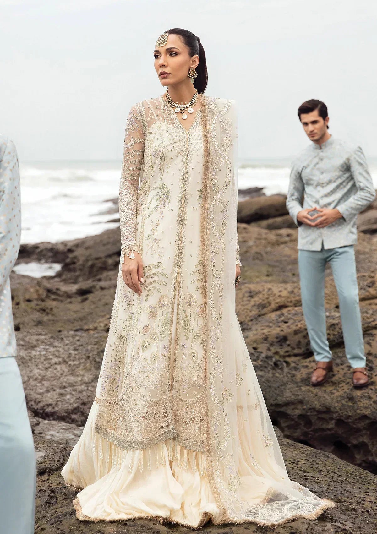 Afrozeh | Dastangoi Wedding Formal'24 | AWE-10 SHUGUFTA - Pakistani Designer Dress - by Afrozeh | Type: Bridal - 100% Original at Saira Sultan
