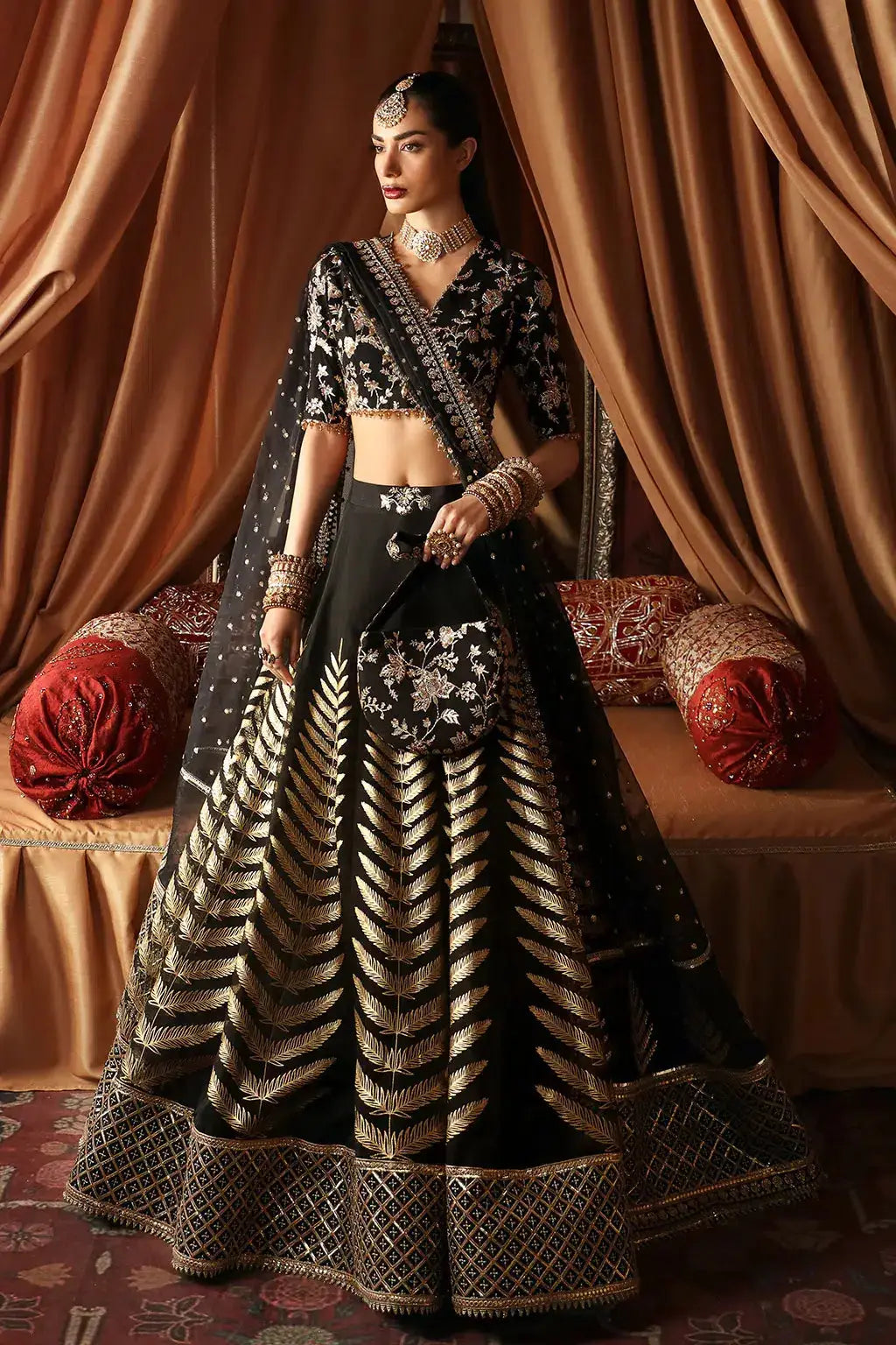 Afrozeh | Divani Silk Edit 23 | Zareen - Pakistani Designer Dress - by Afrozeh | Type: Bridal - 100% Original at Saira Sultan