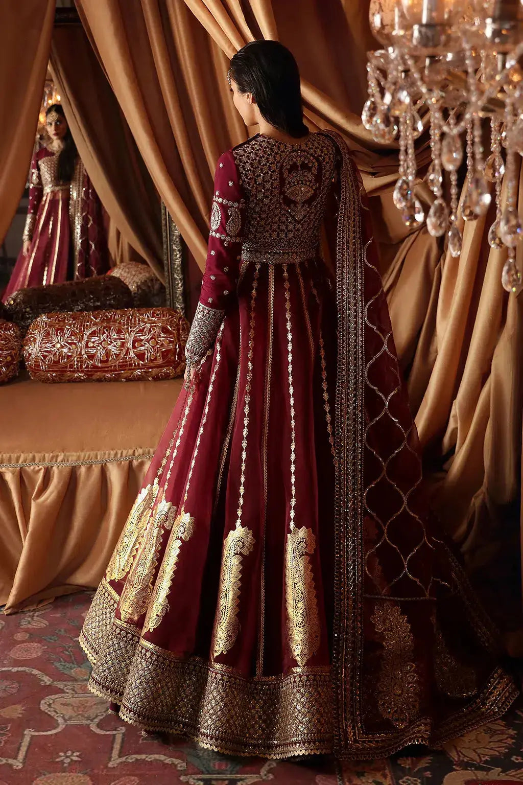 Afrozeh | Divani Silk Edit 23 | Muskan - Pakistani Designer Dress - by Afrozeh | Type: Bridal - 100% Original at Saira Sultan