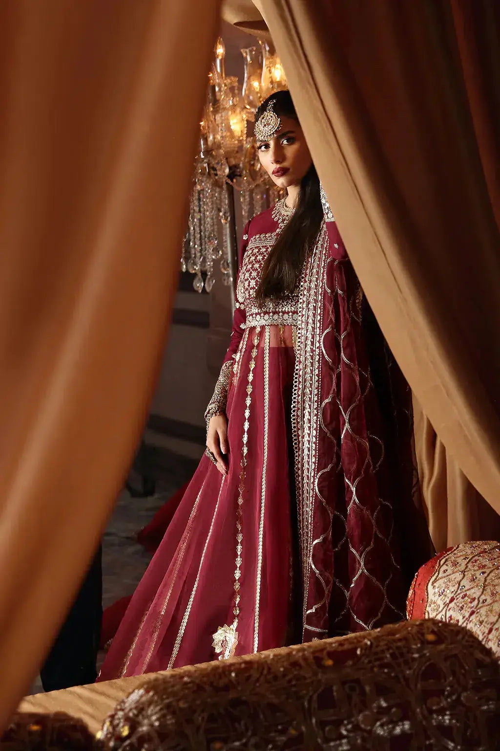 Afrozeh | Divani Silk Edit 23 | Muskan - Pakistani Designer Dress - by Afrozeh | Type: Bridal - 100% Original at Saira Sultan