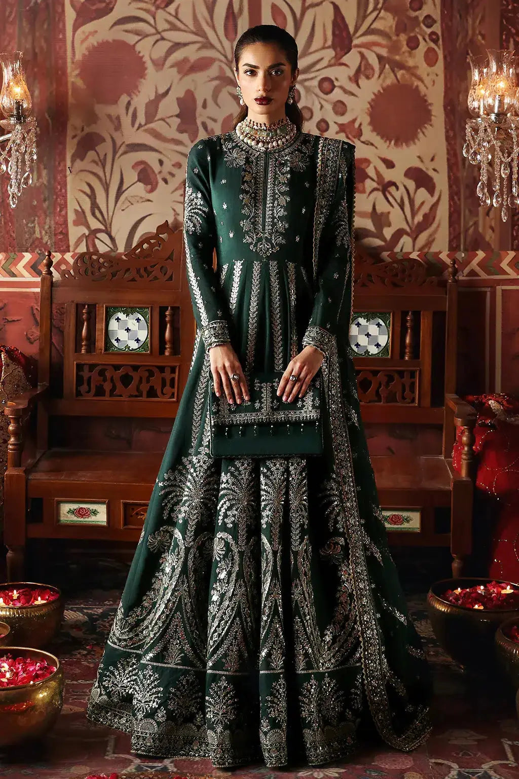 Afrozeh | Divani Silk Edit 23 | Zaib - Pakistani Designer Dress - by Afrozeh | Type: Bridal - 100% Original at Saira Sultan