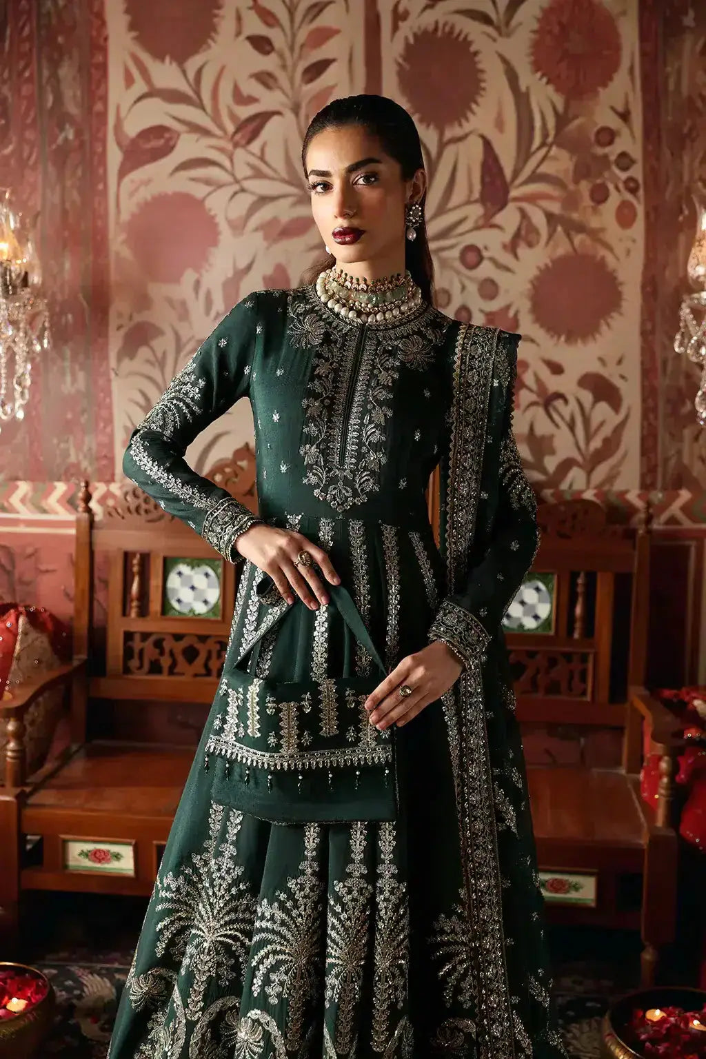 Afrozeh | Divani Silk Edit 23 | Zaib - Pakistani Designer Dress - by Afrozeh | Type: Bridal - 100% Original at Saira Sultan