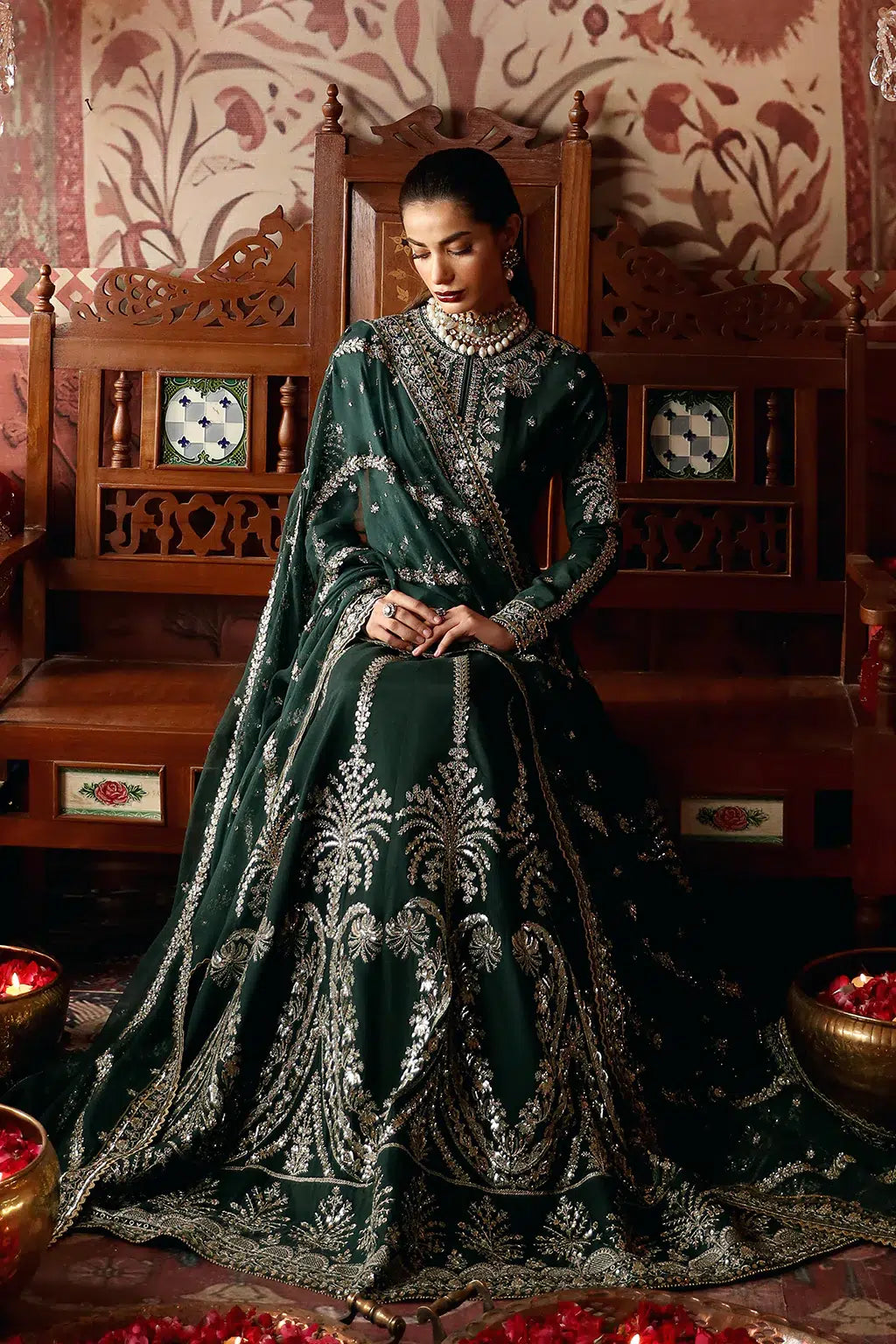Afrozeh | Divani Silk Edit 23 | Zaib - Pakistani Designer Dress - by Afrozeh | Type: Bridal - 100% Original at Saira Sultan