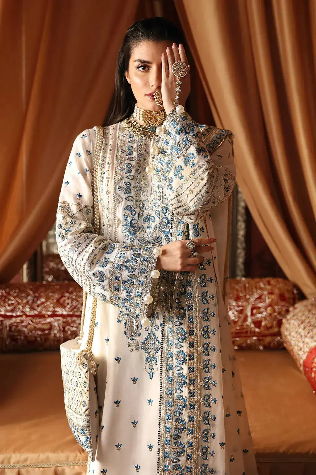 Afrozeh | Divani Silk Edit 23 | Chandni - Pakistani Designer Dress - by Afrozeh | Type: Bridal - 100% Original at Saira Sultan