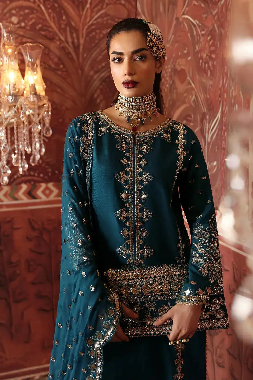 Afrozeh | Divani Silk Edit 23 | Kaira - Pakistani Designer Dress - by Afrozeh | Type: Bridal - 100% Original at Saira Sultan