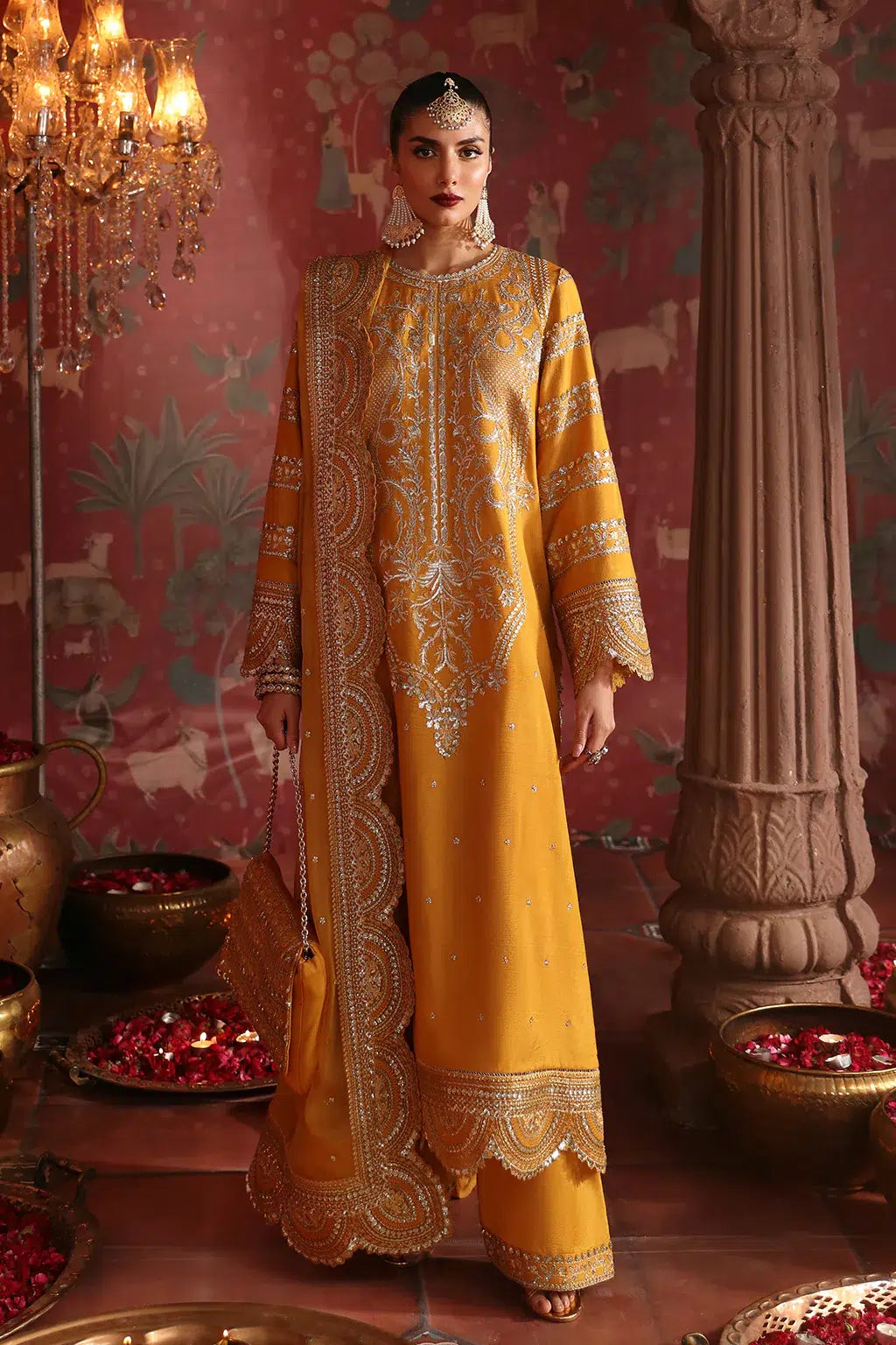 Afrozeh | Divani Silk Edit 23 | Shama - Pakistani Designer Dress - by Afrozeh | Type: Bridal - 100% Original at Saira Sultan