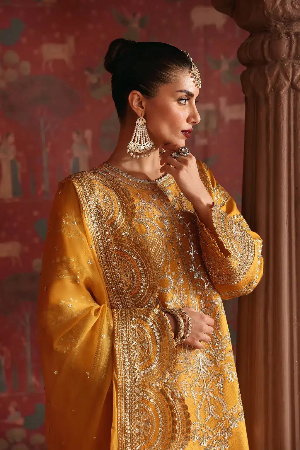 Afrozeh | Divani Silk Edit 23 | Shama - Pakistani Designer Dress - by Afrozeh | Type: Bridal - 100% Original at Saira Sultan