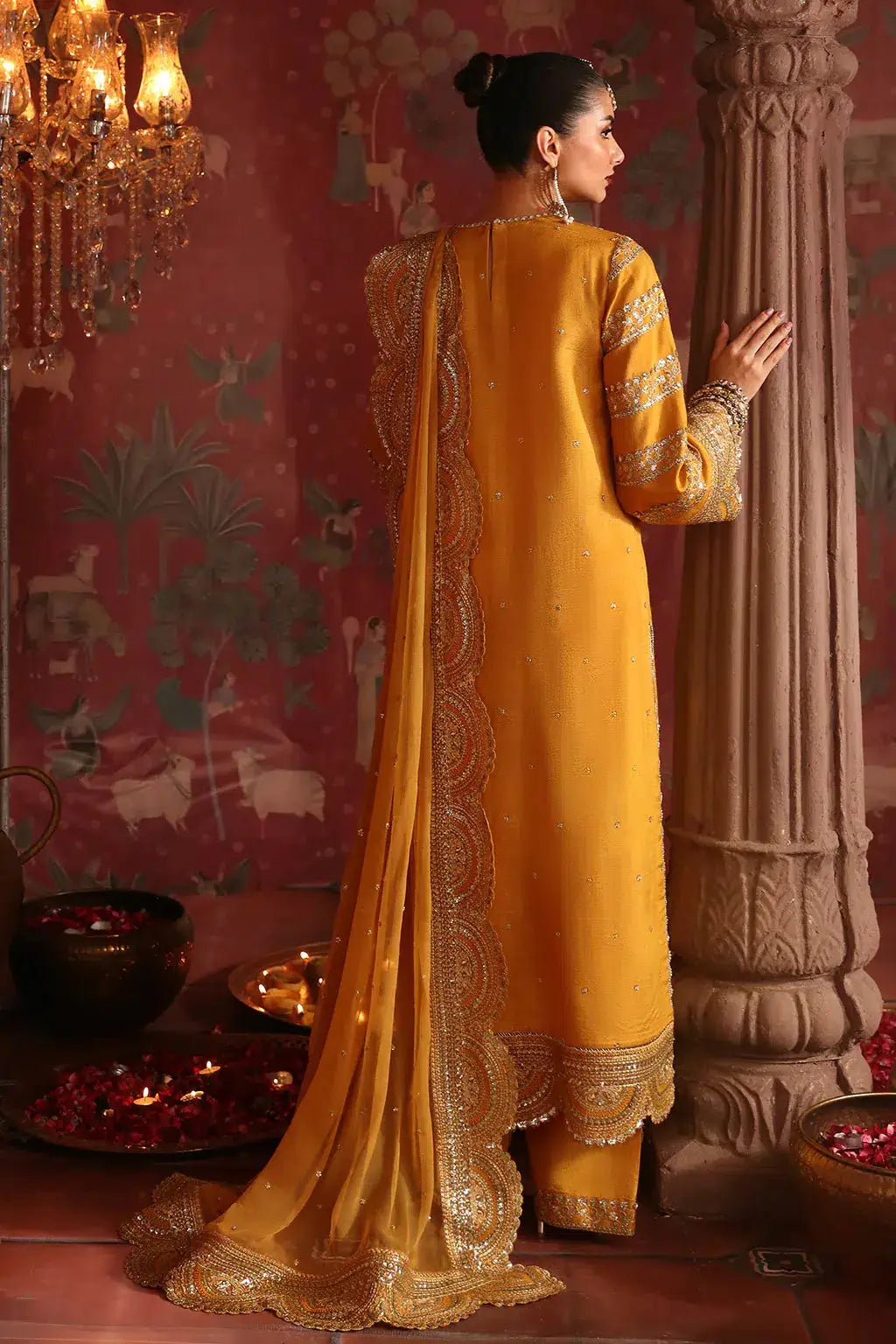 Afrozeh | Divani Silk Edit 23 | Shama - Pakistani Designer Dress - by Afrozeh | Type: Bridal - 100% Original at Saira Sultan
