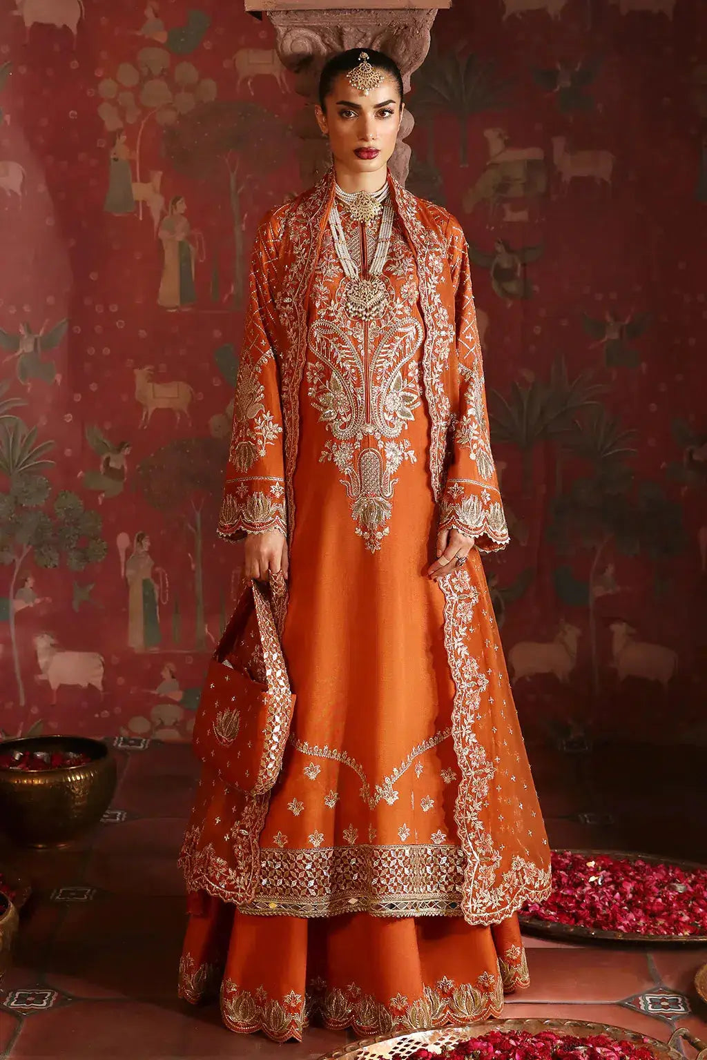 Afrozeh | Divani Silk Edit 23 | Zarish - Pakistani Designer Dress - by Afrozeh | Type: Bridal - 100% Original at Saira Sultan