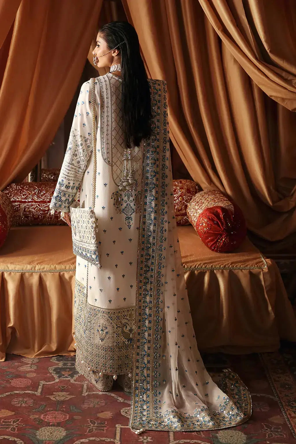 Afrozeh | Divani Silk Edit 23 | Chandni - Pakistani Designer Dress - by Afrozeh | Type: Bridal - 100% Original at Saira Sultan