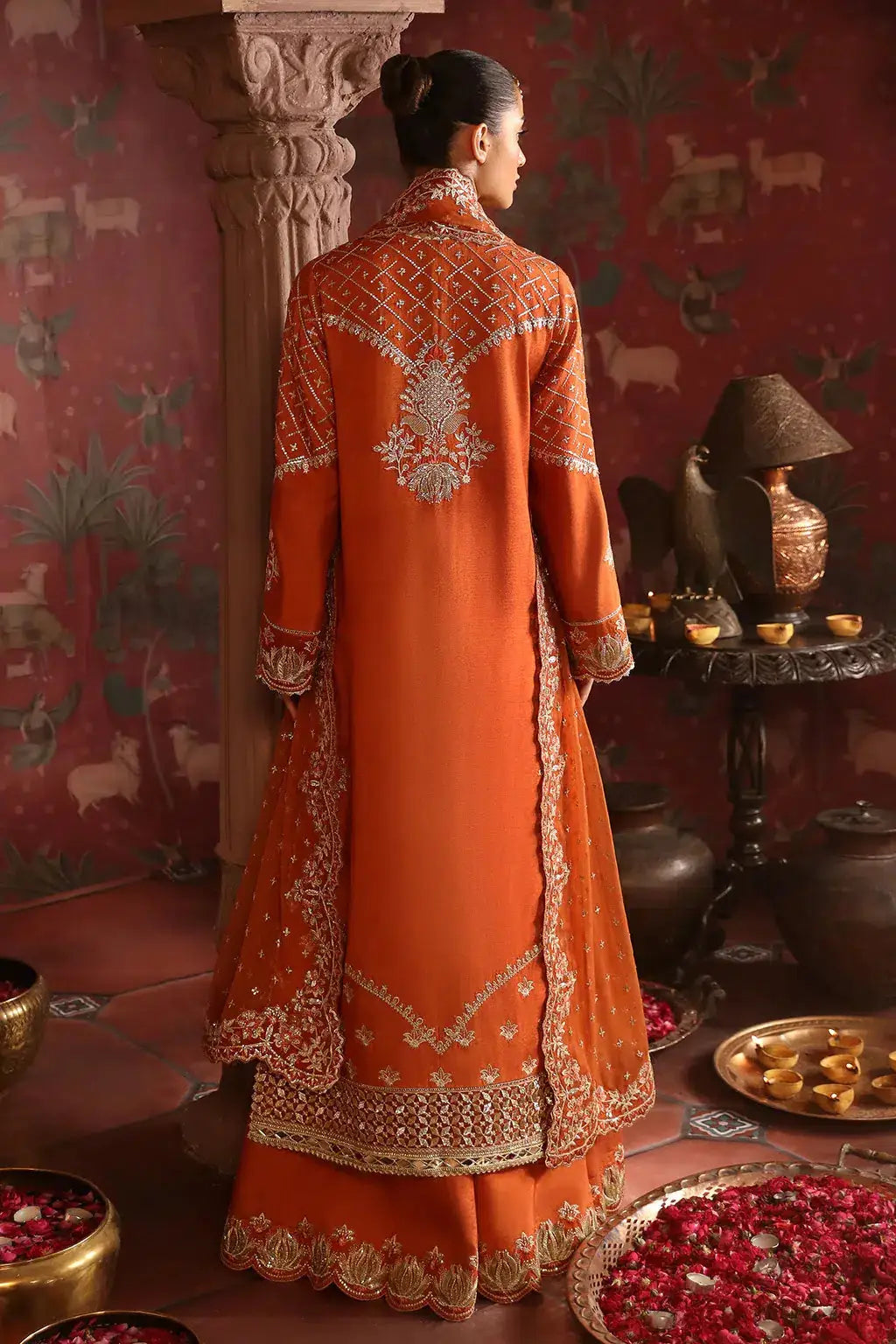 Afrozeh | Divani Silk Edit 23 | Zarish - Pakistani Designer Dress - by Afrozeh | Type: Bridal - 100% Original at Saira Sultan