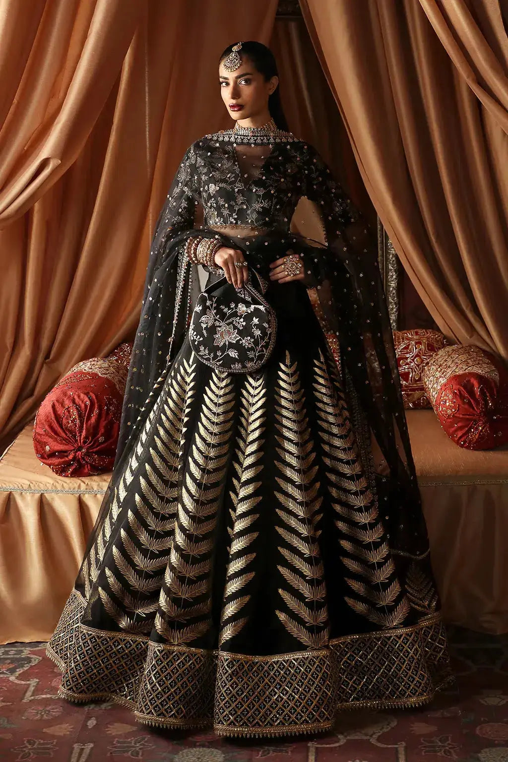 Afrozeh | Divani Silk Edit 23 | Zareen - Pakistani Designer Dress - by Afrozeh | Type: Bridal - 100% Original at Saira Sultan