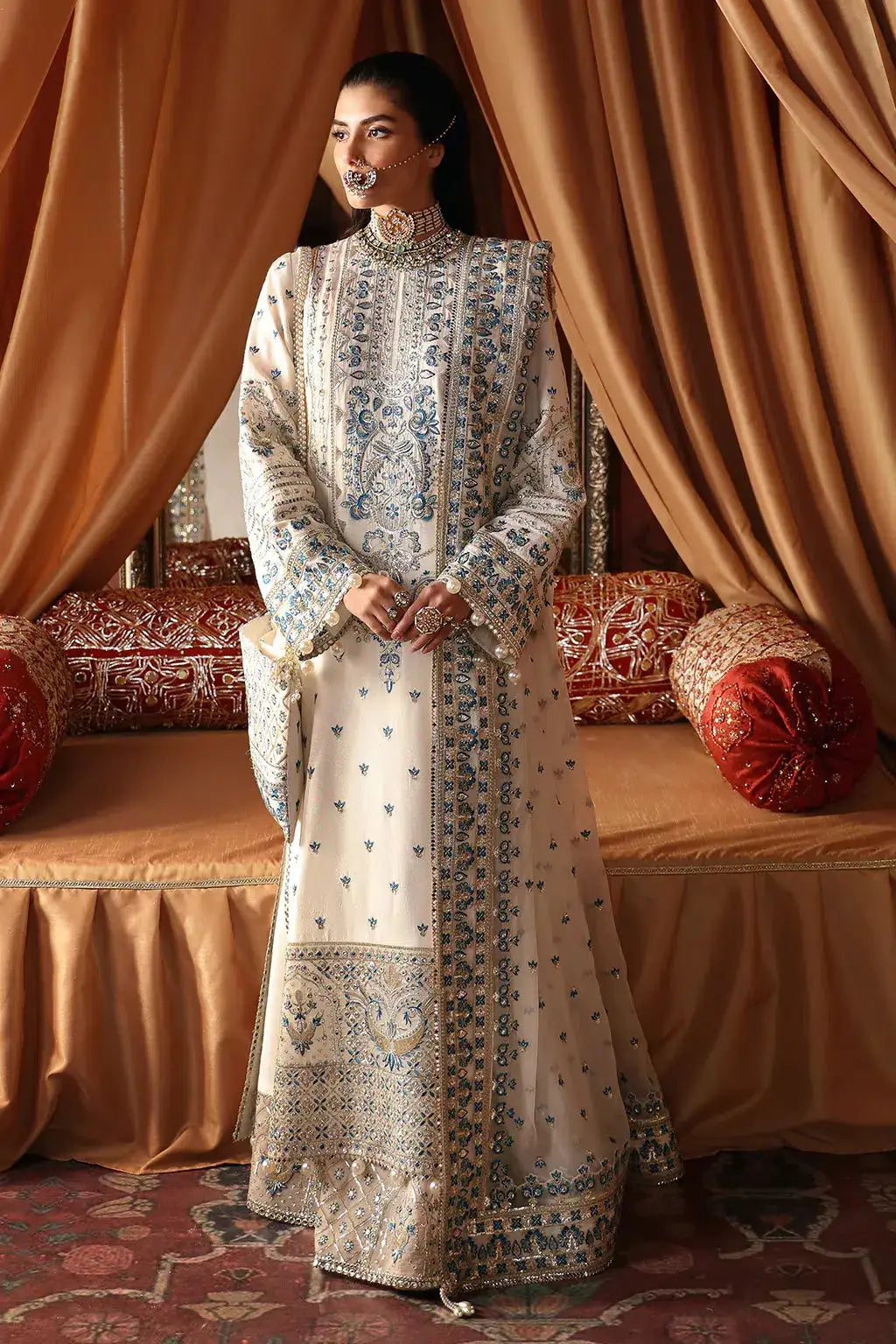 Afrozeh | Divani Silk Edit 23 | Chandni - Pakistani Designer Dress - by Afrozeh | Type: Bridal - 100% Original at Saira Sultan