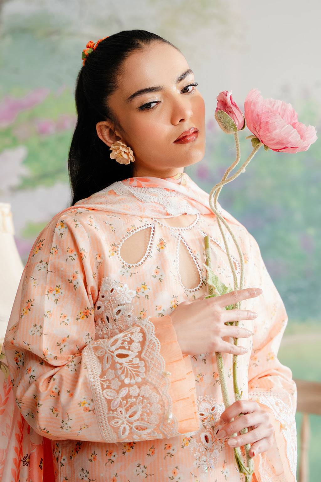 Afrozeh | The Floral Charm | Buttercup - Pakistani Designer Dress - by Afrozeh | Type: Luxury - 100% Original at Saira Sultan