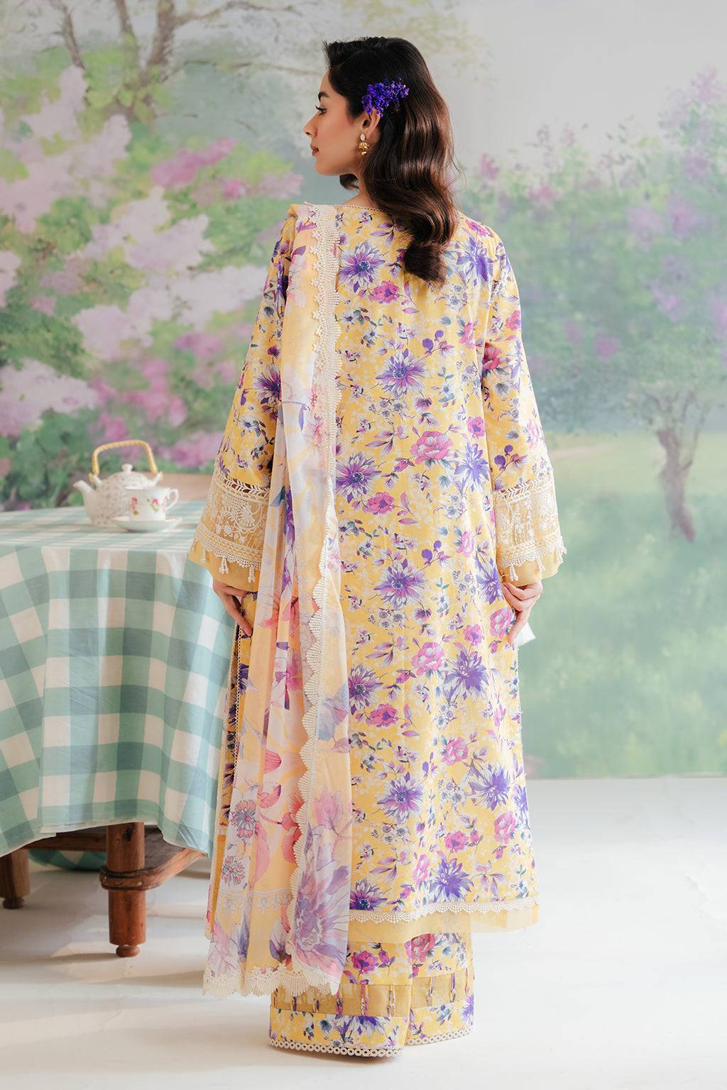 Afrozeh | The Floral Charm | Tuscany - Pakistani Designer Dress - by Afrozeh | Type: Luxury - 100% Original at Saira Sultan