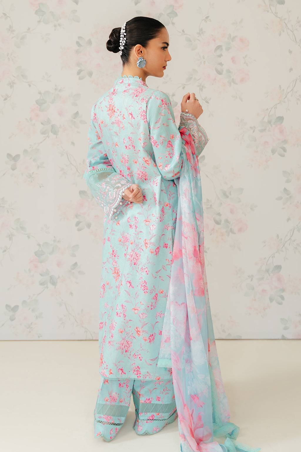 Afrozeh | The Floral Charm | Bali - Pakistani Designer Dress - by Afrozeh | Type: Luxury - 100% Original at Saira Sultan