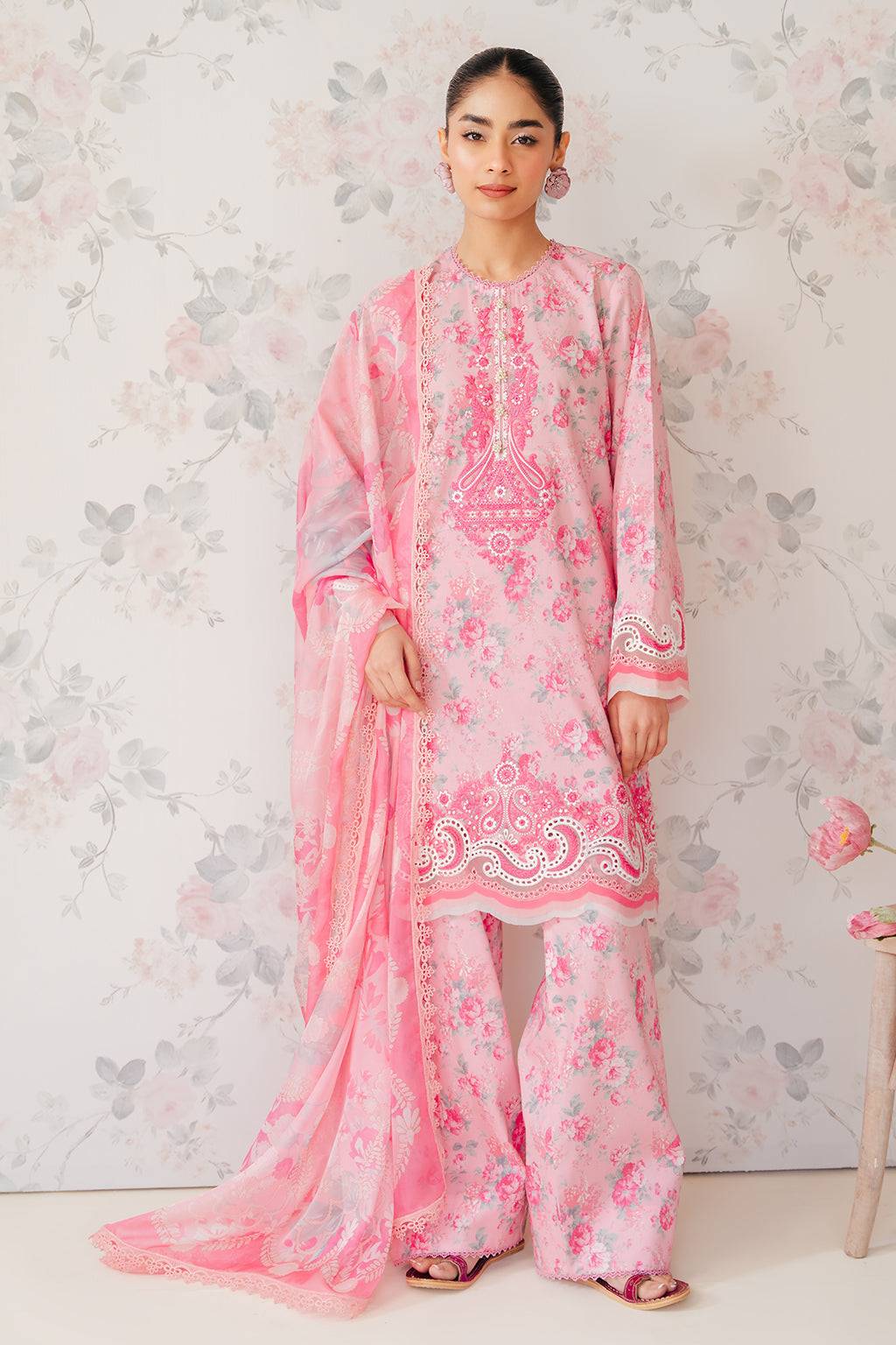 Afrozeh | The Floral Charm | Begonia - Pakistani Designer Dress - by Afrozeh | Type: Luxury - 100% Original at Saira Sultan