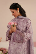 Afrozeh | Floral Charm 25 | Bellerose L Lilac Lawn
