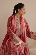 Afrozeh | Floral Charm 25 | Daina L Dust Red Lawn