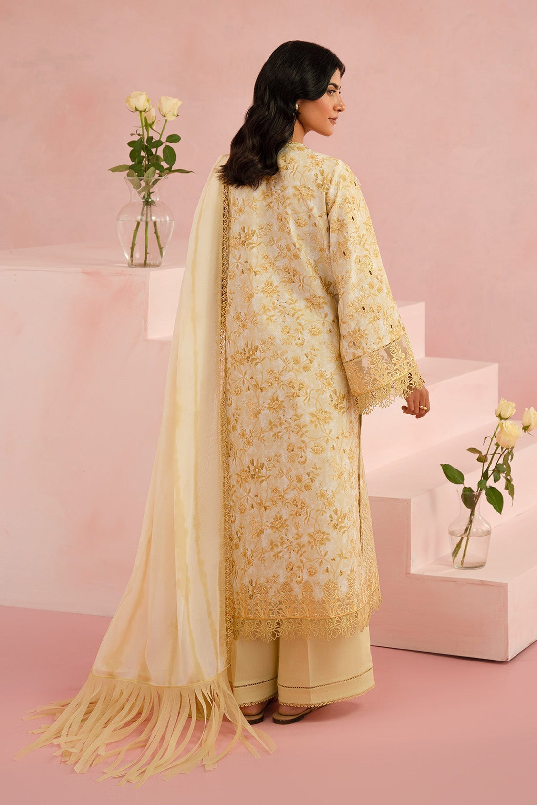 Afrozeh | Floral Charm 25 | Arbor XS Skin Lawn