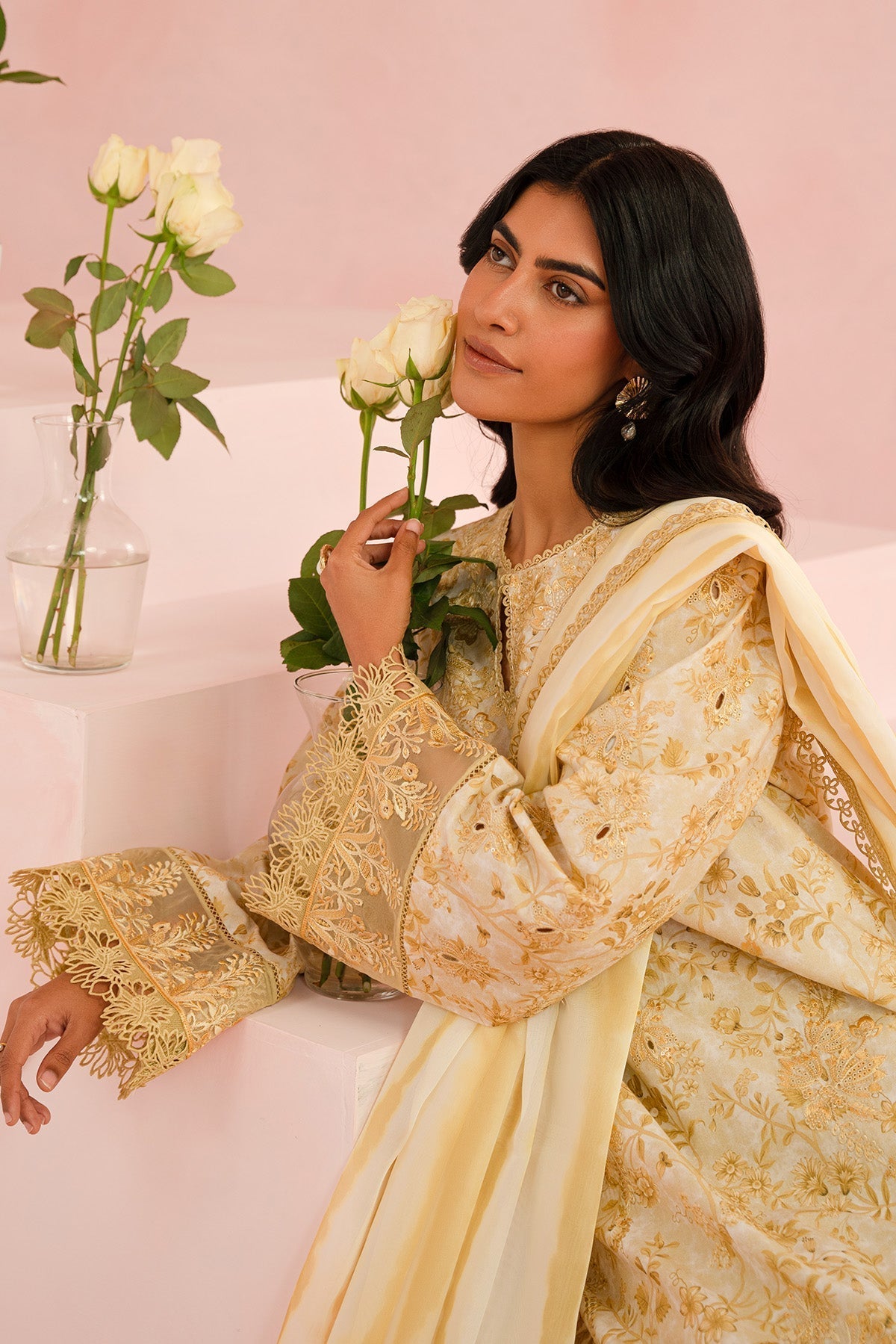 Afrozeh | Floral Charm 25 | Arbor XL Skin Lawn