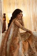 Afrozeh | Hayat Wedding Formals 24 | Nooray Custom Size Golden Organza