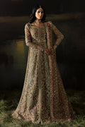 Afrozeh | Hayat Wedding Formals 24 | Suhana L Olive Organza