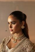 Afrozeh | Hayat Wedding Formals 24 | Aniqa Custom Size Ivory Organza