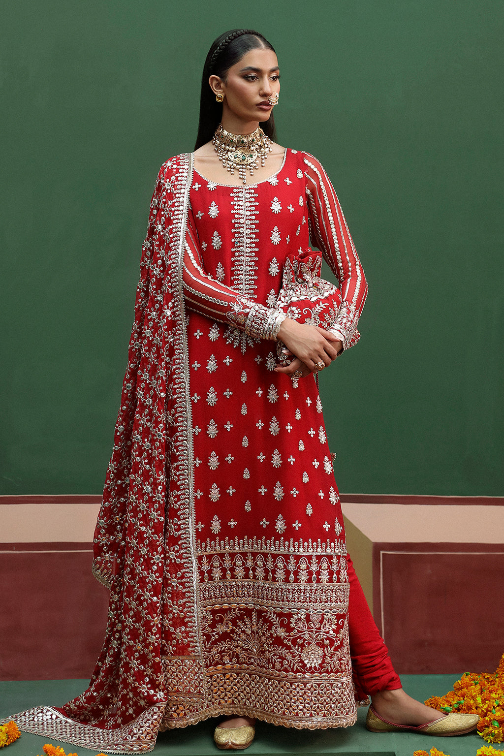 Afrozeh | Shehnai Wedding Formals 24 | Nishat - Pakistani Designer Dress - by Afrozeh | Type: Formal - 100% Original at Saira Sultan