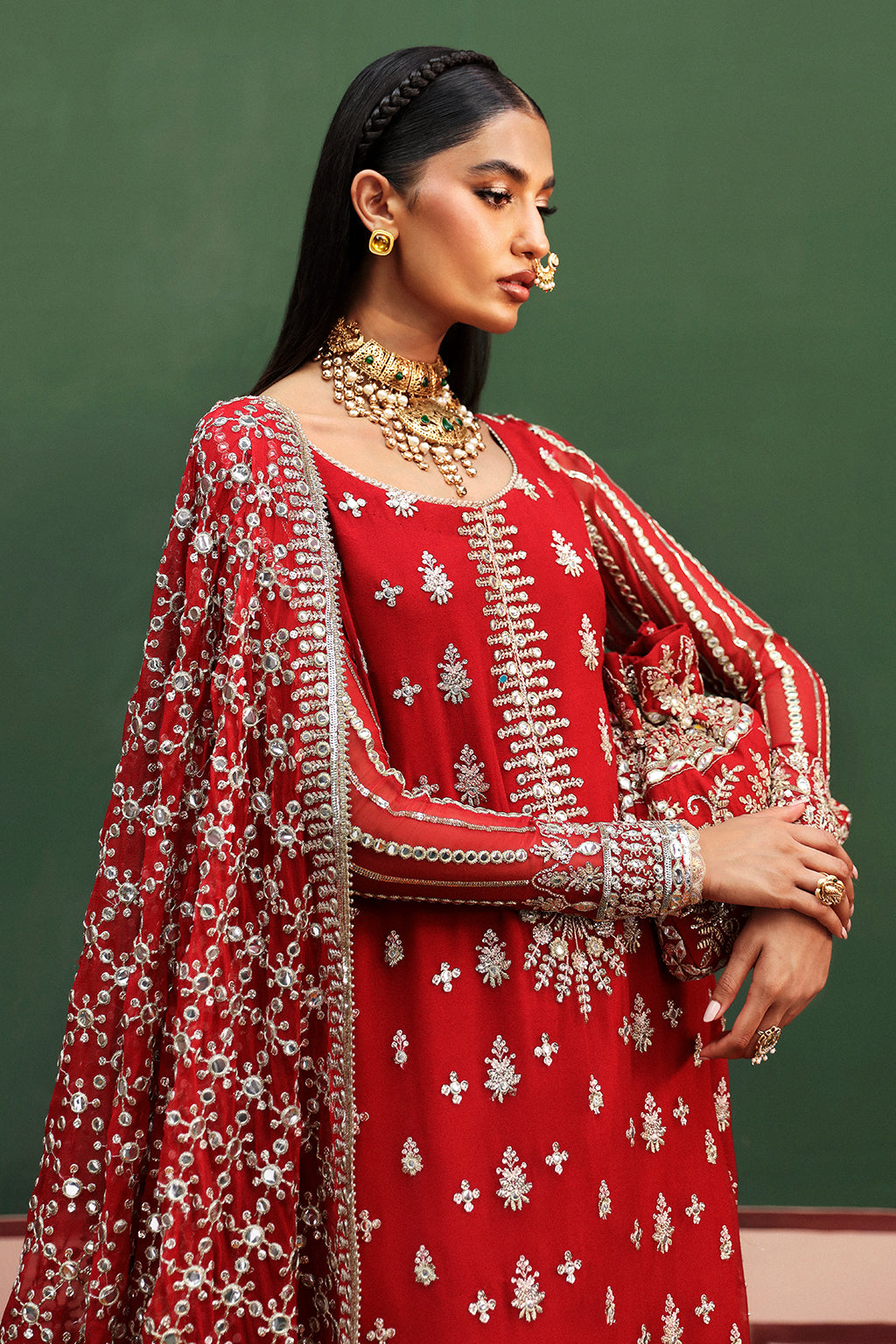 Afrozeh | Shehnai Wedding Formals 24 | Nishat - Pakistani Designer Dress - by Afrozeh | Type: Formal - 100% Original at Saira Sultan