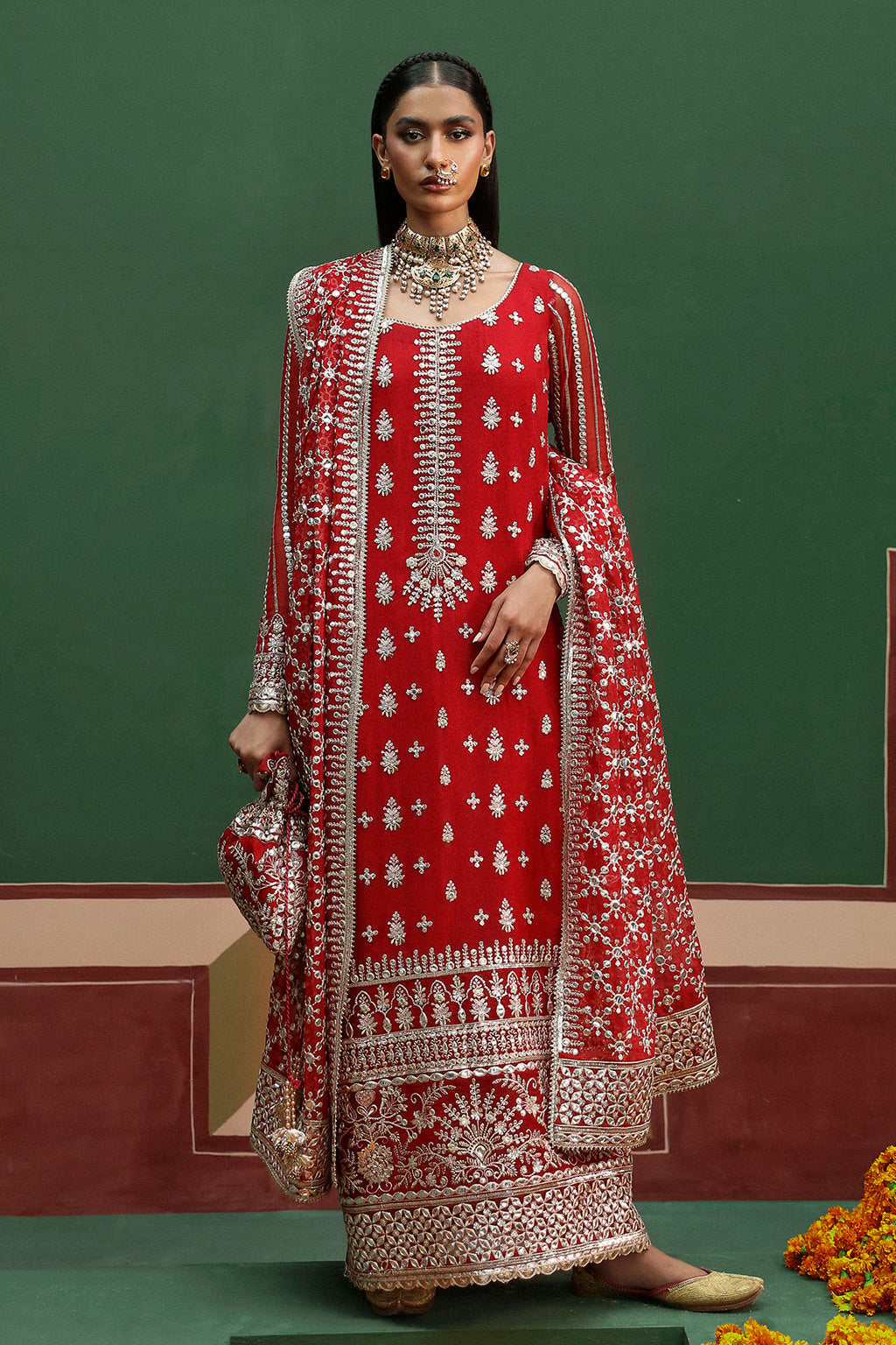 Afrozeh | Shehnai Wedding Formals 24 | Nishat - Pakistani Designer Dress - by Afrozeh | Type: Formal - 100% Original at Saira Sultan
