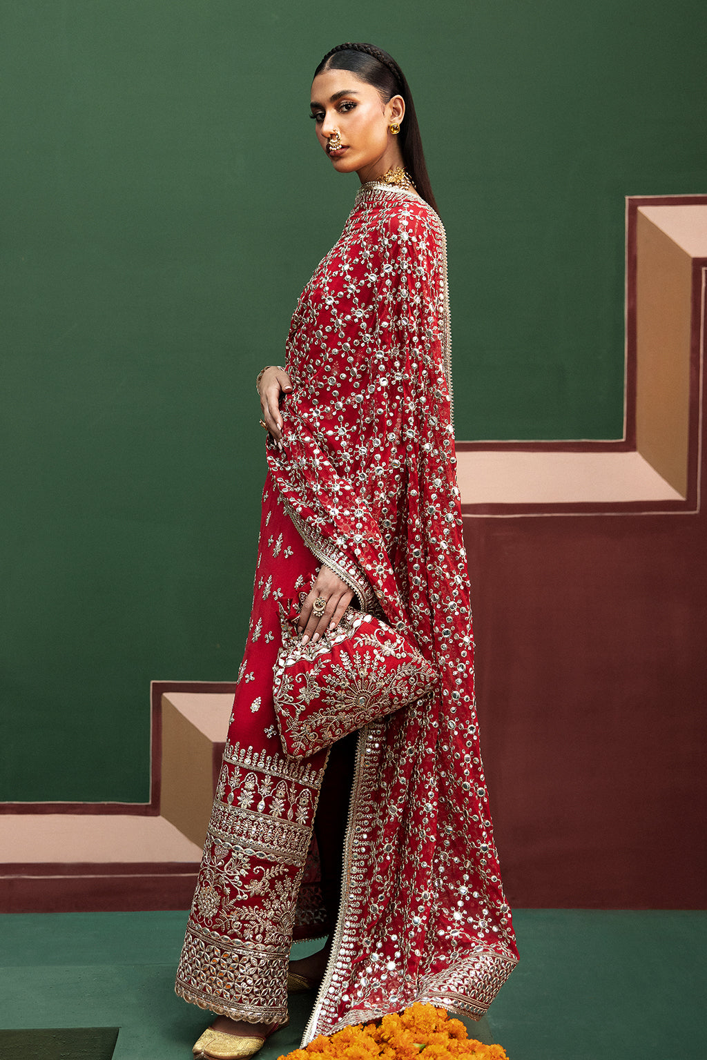 Afrozeh | Shehnai Wedding Formals 24 | Nishat - Pakistani Designer Dress - by Afrozeh | Type: Formal - 100% Original at Saira Sultan