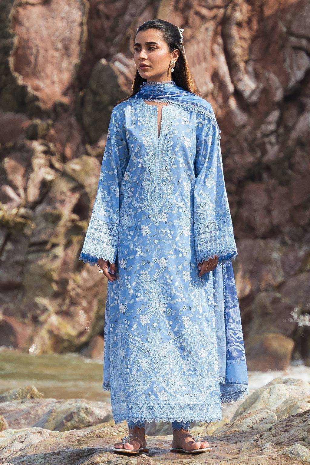 Afrozeh | Summer Together | Zale - Pakistani Designer Dress - by Afrozeh | Type: Luxury - 100% Original at Saira Sultan