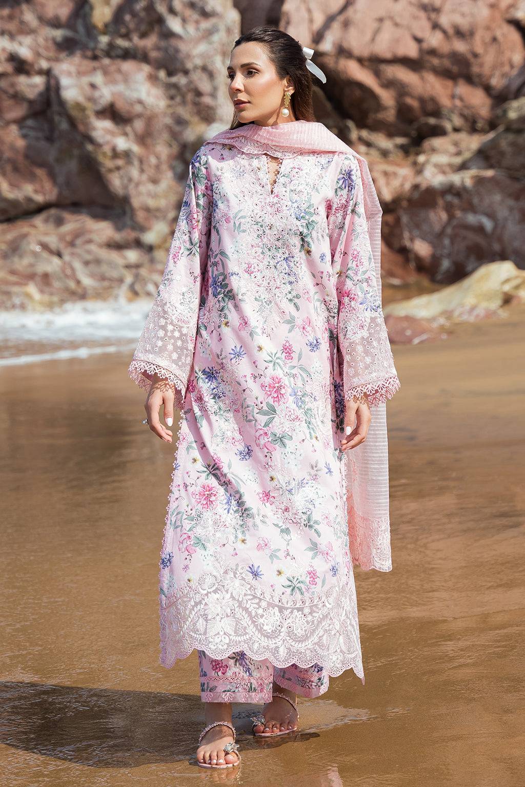Afrozeh | Summer Together | Lily - Pakistani Designer Dress - by Afrozeh | Type: Luxury - 100% Original at Saira Sultan