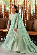 Afrozeh | Cascade Luxury Lawn 24 | Willow - Pakistani Designer Dress - by Afrozeh | Type: Luxury - 100% Original at Saira Sultan